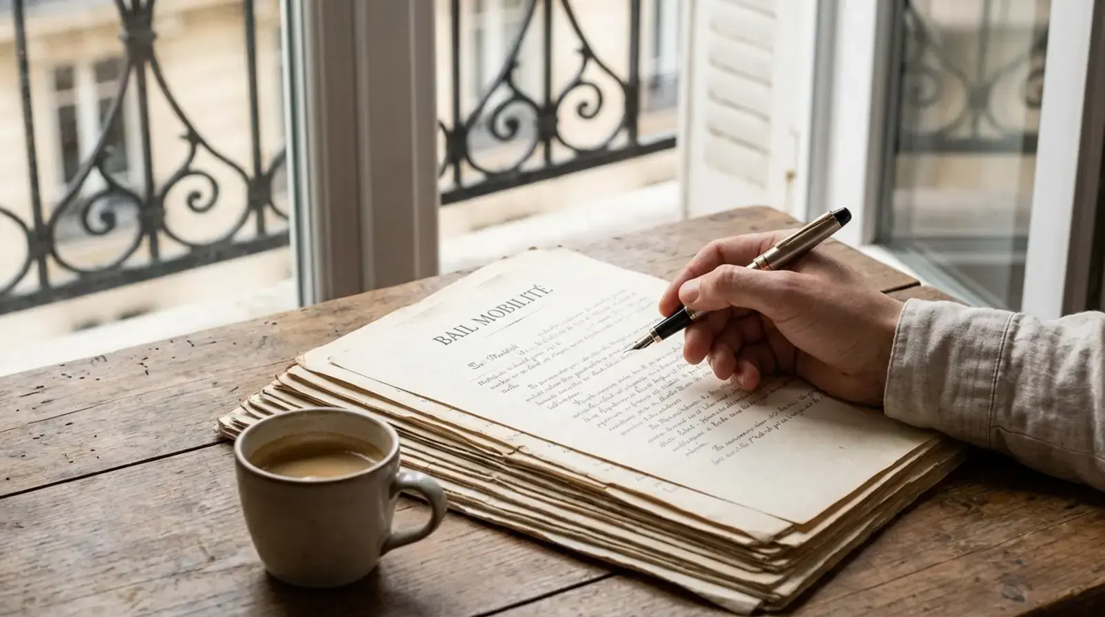 Dossier de bail mobilité à Paris avec contrat, justificatifs et liste de pièces