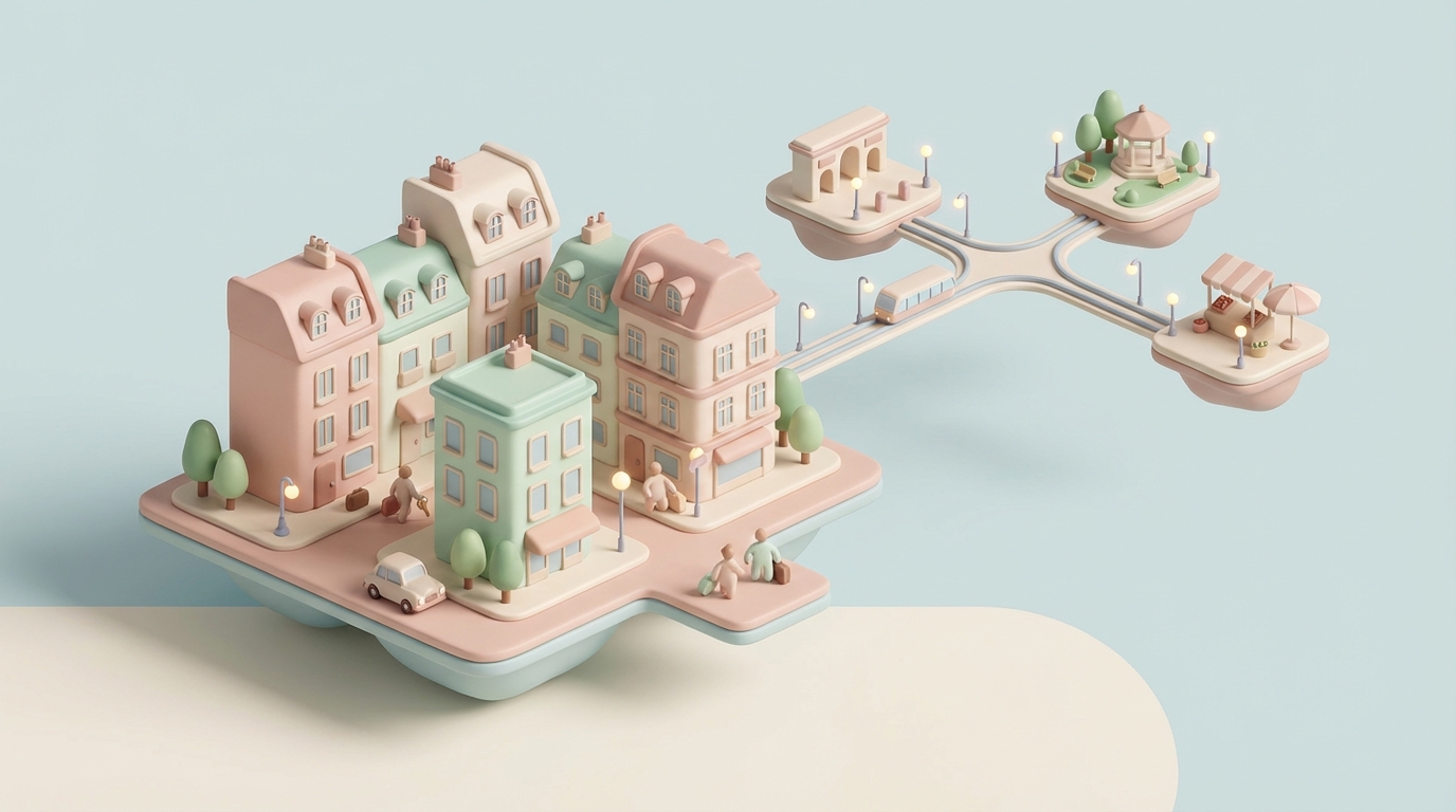 Immeuble haussmannien et plaque de rue dans le 17e arrondissement de Paris, conciergerie Airbnb Paris 17