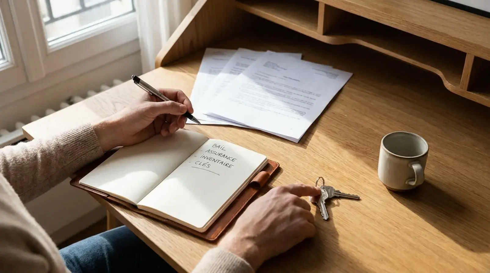 Organisation de la remise des clés et du ménage pour une location pendant une absence