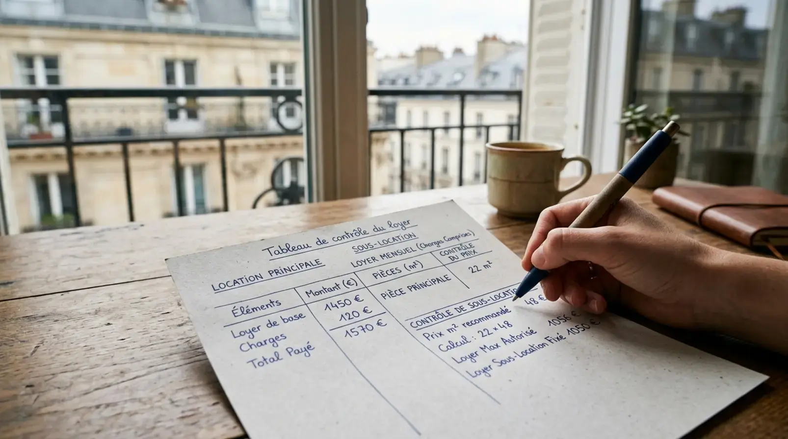 Comparer le budget et le loyer d’une sous-location à Paris