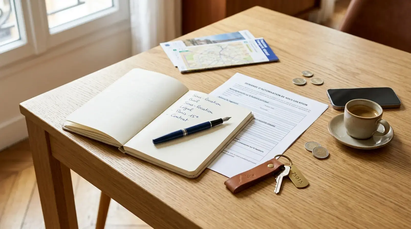 Checklist légale pour sous-louer un logement à Paris 15
