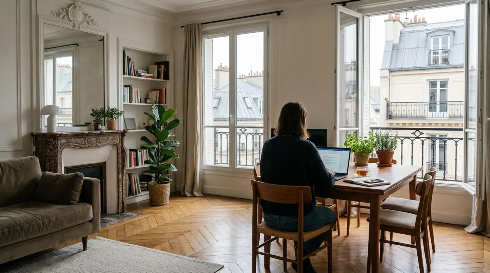Immeuble parisien pour une sous-location longue durée encadrée